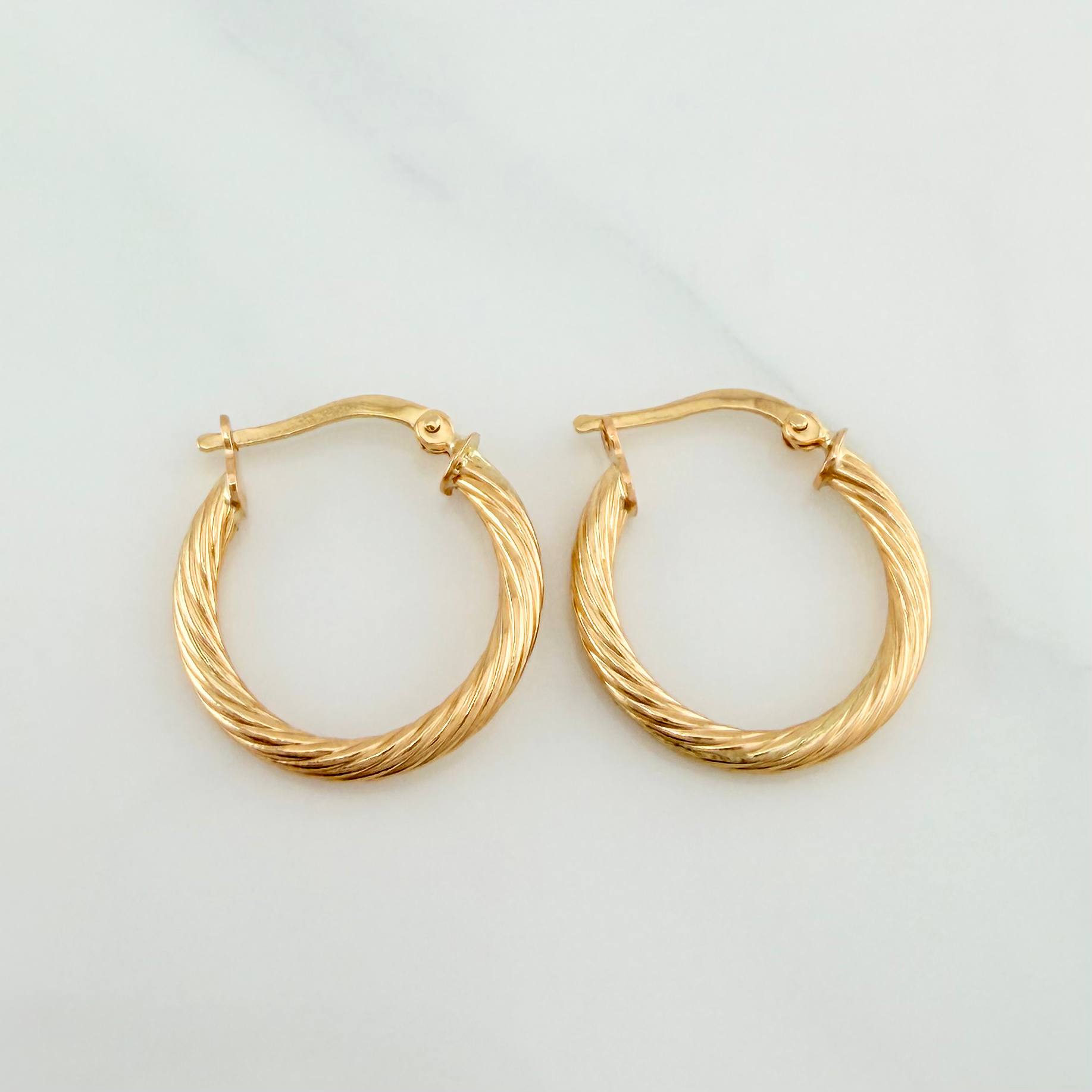 Candongas Sofi 1.95 g / 2.2 cm Oro Amarillo 18K