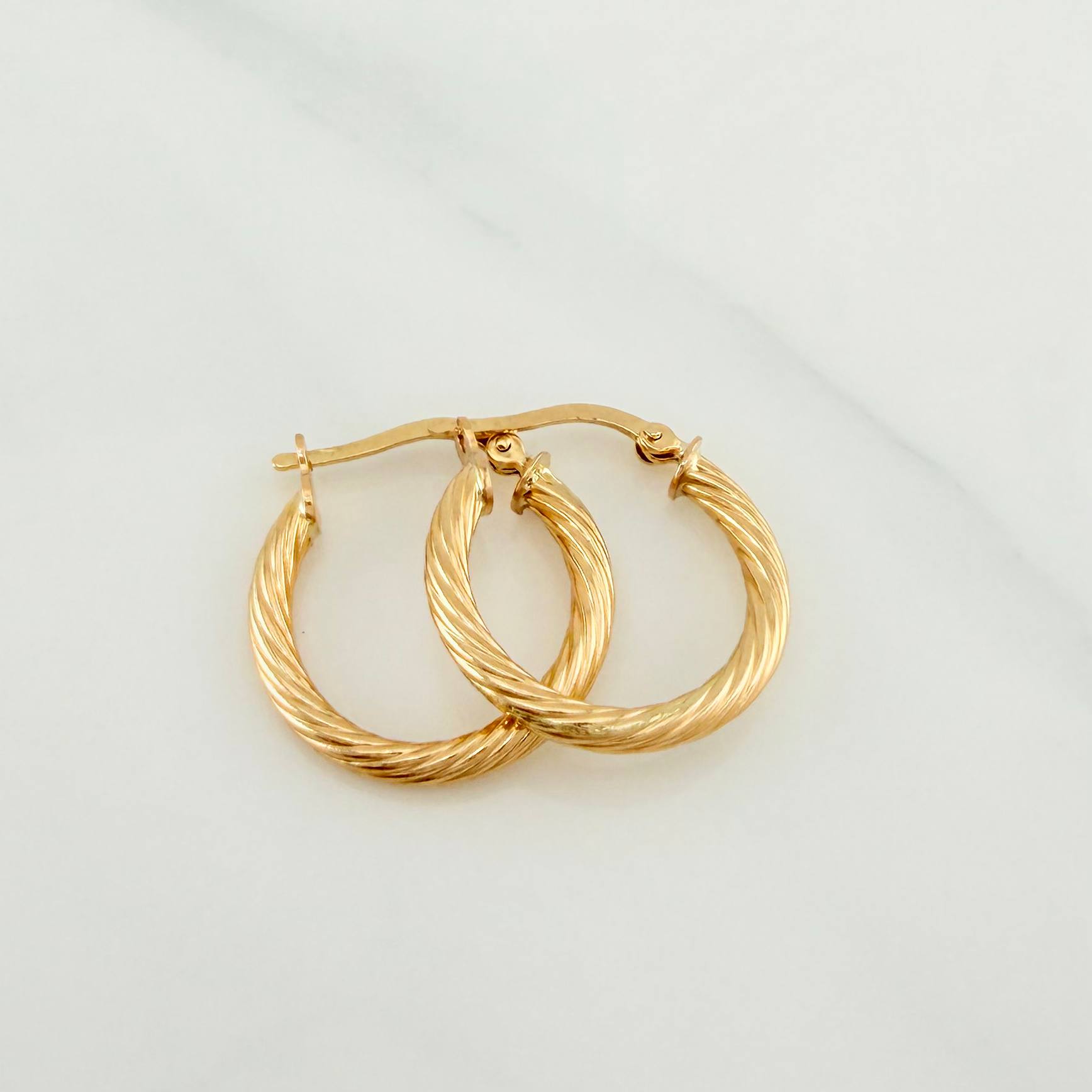Candongas Sofi 1.95 g / 2.2 cm Oro Amarillo 18K