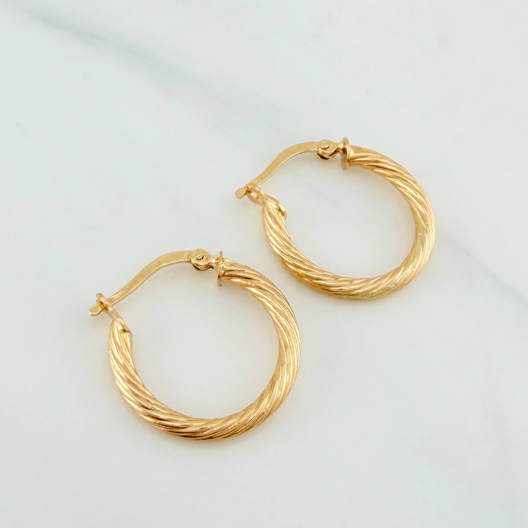 Candongas Sofi 1.95 g / 2.2 cm Oro Amarillo 18K