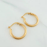 Candongas Sofi 1.95 g / 2.2 cm Oro Amarillo 18K