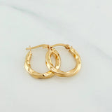Candongas Kari 1.95 g / 2 cm Oro Amarillo 18K