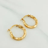 Candongas Kari 2 g / 2 cm Oro Amarillo 18K