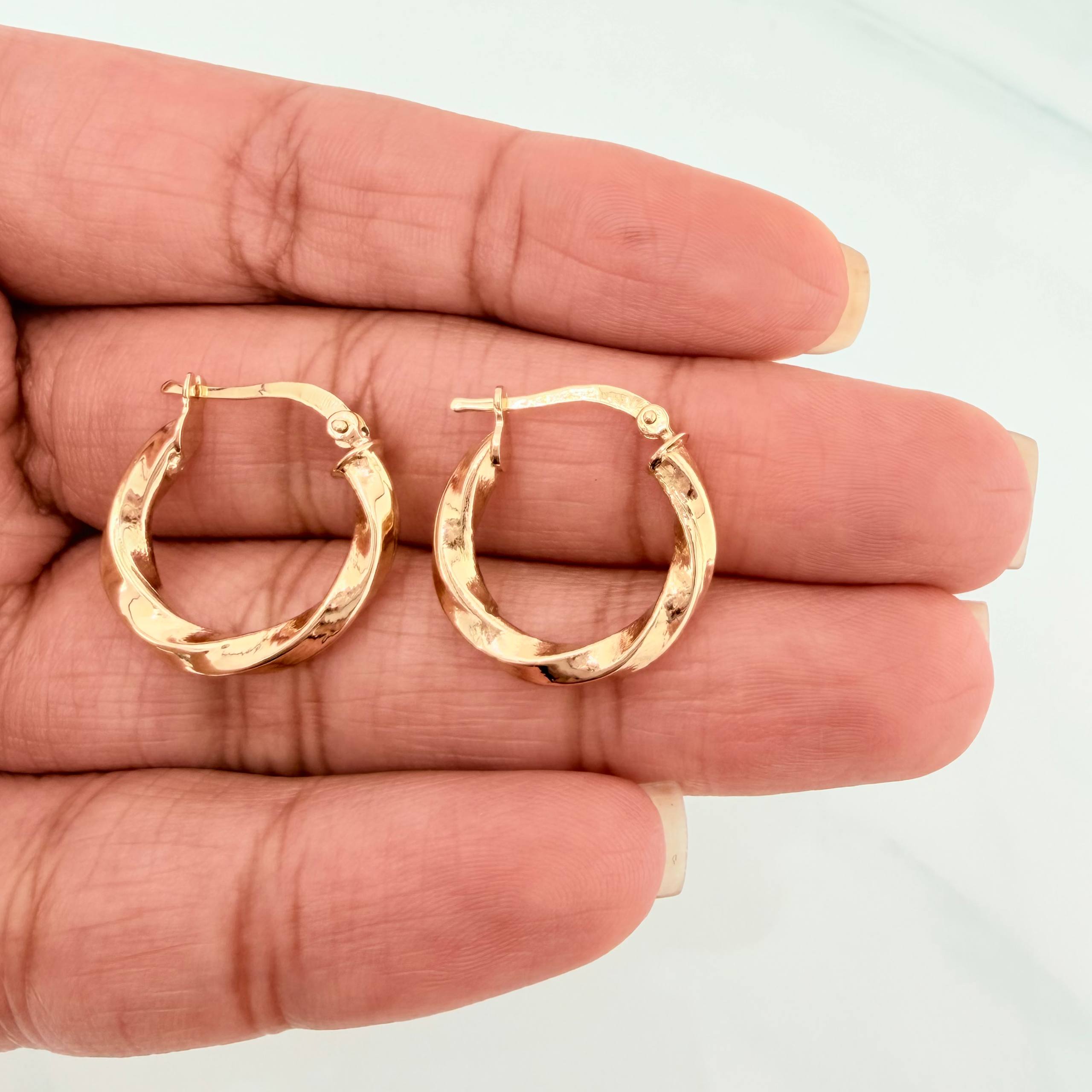 Candongas Kari 2.15 g / 2 cm Oro Amarillo 18K