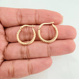 Candongas Mary 2 g / 1.8 cm Oro Amarillo 18K