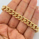 Pulso Cubano 10.55gr / 20cm / +1 Oro 18K $