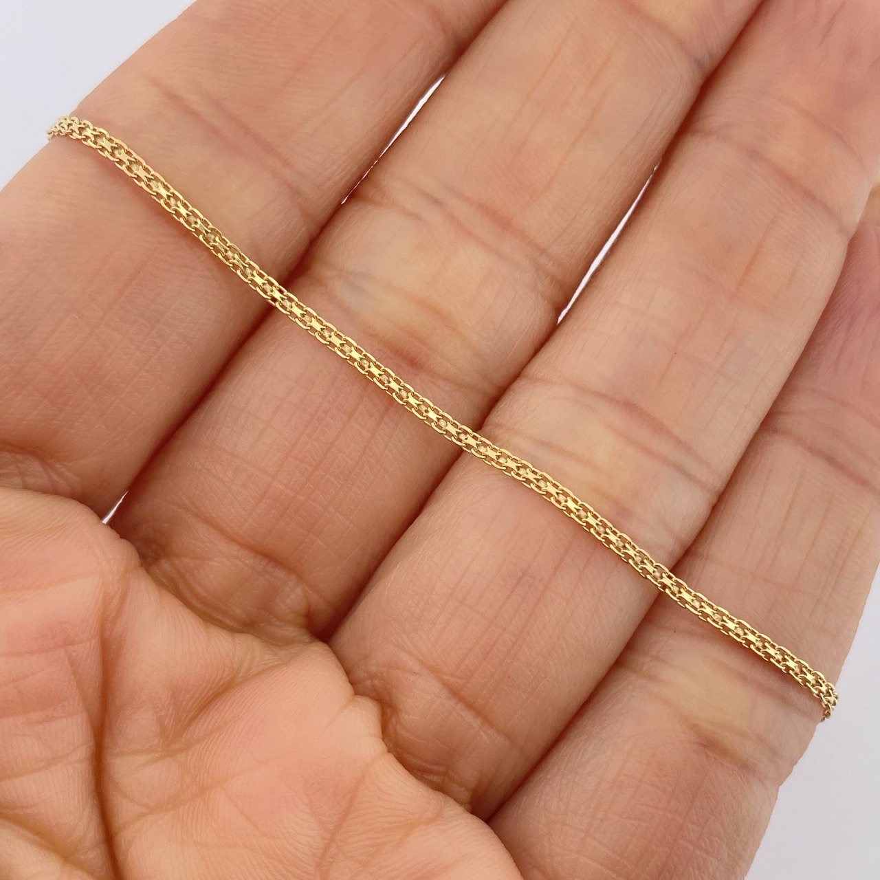 Pulso Chino 1.25gr / 19.3cm / +1 Oro 18K $