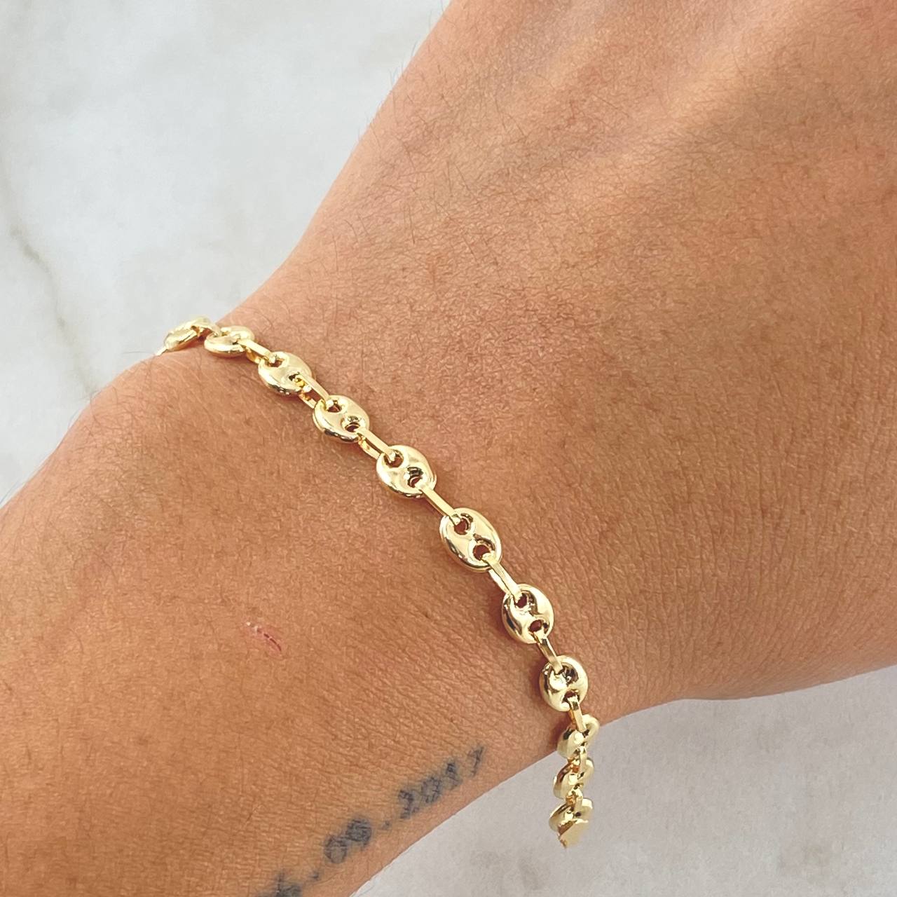 Pulso GC  3.4gr / 20cm / Oro Amarillo 18K ©