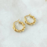 Candongas Angi 1.95gr / 2cm / Oro Amarillo 18K ©
