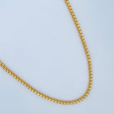 Cadena Infinito Tipo Veneciana 16.3gr / 62cm / +3 Oro 18K $