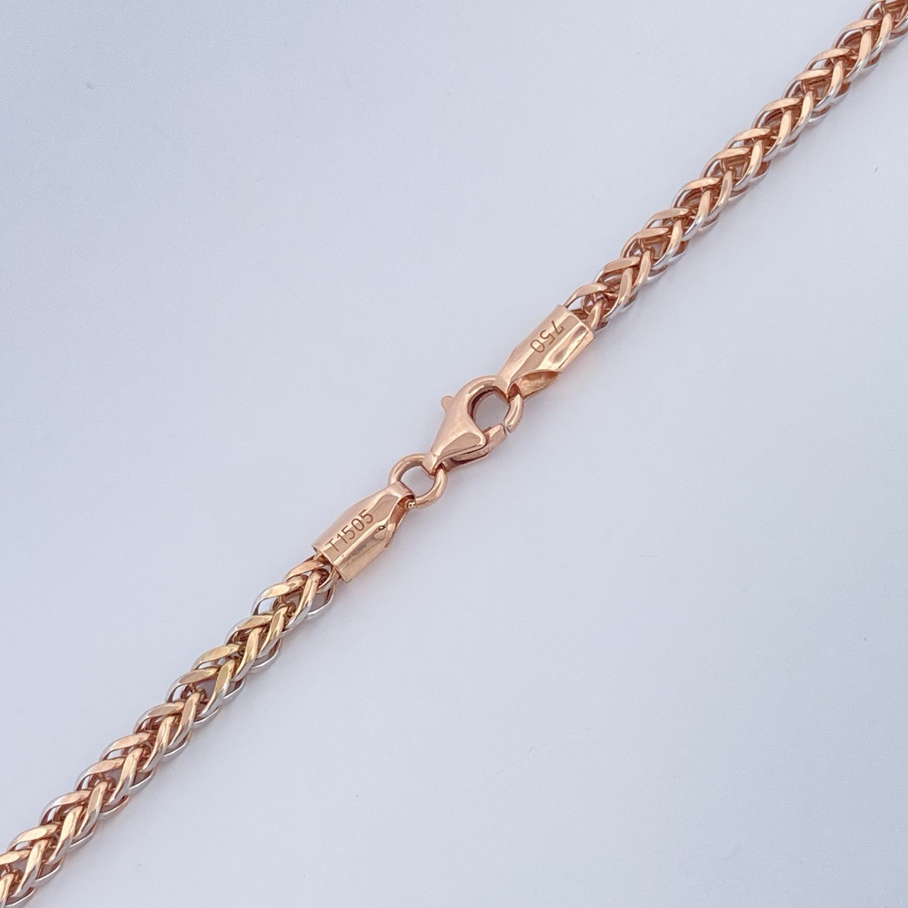 Cadena Franco 11.7gr / 65cm / +3 Oro 18K $