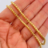 Cadena Infinito Tipo Veneciana 16.3gr / 62cm / +3 Oro 18K $