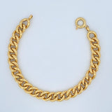 Pulso Cubano 10.55gr / 20cm / +1 Oro 18K $
