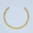 Pulso Figaro 4.1gr / 18.5cm / +1 Oro 18K $