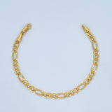 Pulso Figaro 4.1gr / 18.5cm / +1 Oro 18K $