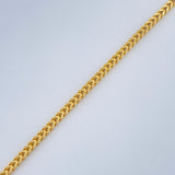 Pulso Franco 3.15gr / 20.5cm / +3 Oro 18K $