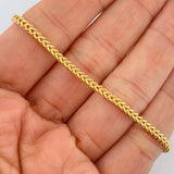 Pulso Franco 3.15gr / 20.5cm / +3 Oro 18K $