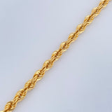 Pulso Lazo 4gr / 19cm / +3 Oro 18K $