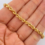 Pulso Lazo 4gr / 19cm / +3 Oro 18K $