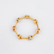 Anillo Gc 0.45gr / T3 / 3mm Tres Oros 18K