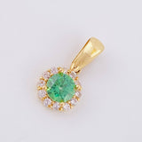 Dije Flor Girasol 1.85gr / 1.7cm / Oro Amarillo 18K *