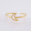 Anillo Luna 1gr / T3 3/4 / Oro Amarillo 18K *