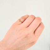 Anillo Luna 1gr / T3 3/4 / Oro Amarillo 18K *