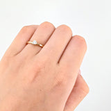 Anillo Solitario 1.95gr / T5 1/4 / Oro Amarillo 18K