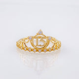 Anillo 15s 1.85gr / T6 / Oro Amarillo 18K