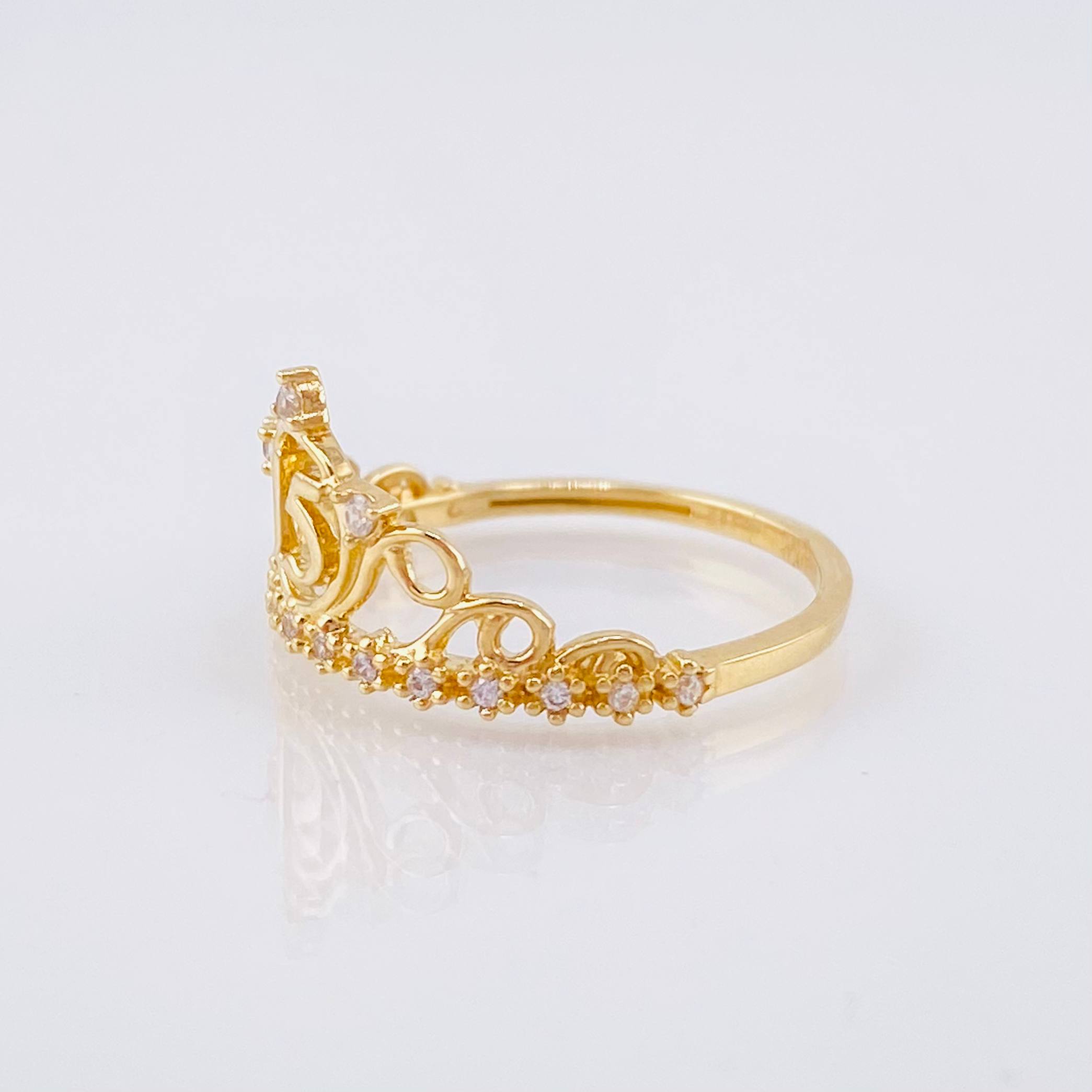 Anillo 15s 1.85gr / T6 / Oro Amarillo 18K