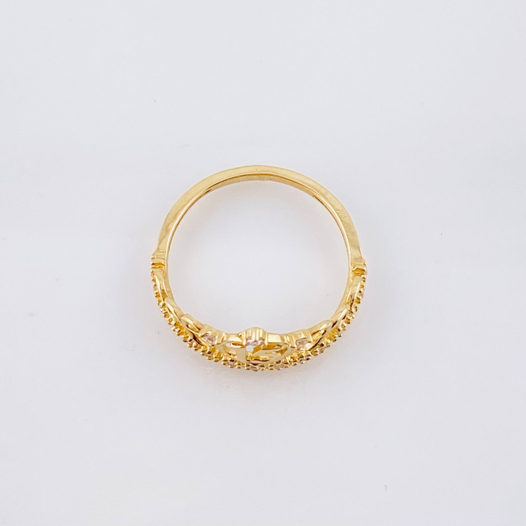 Anillo 15s 1.85gr / T6 / Oro Amarillo 18K