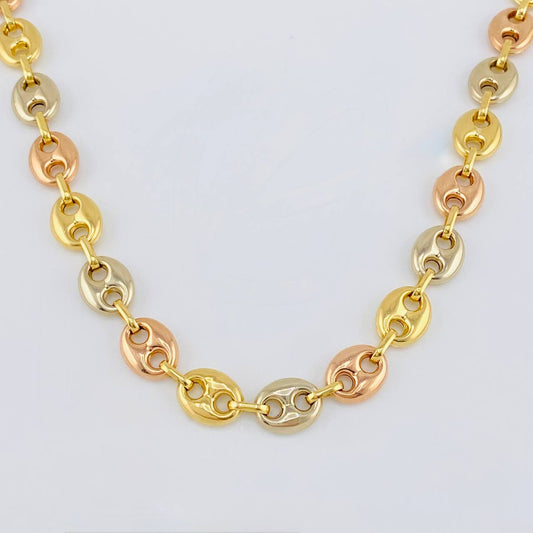 Cadena Gc 17.45 g / 51 cm / 8.1 mm Tres Oros 18K