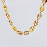 Cadena Gc 17.45 g / 51 cm / 8.1 mm Tres Oros 18K