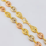 Cadena Gc 17.45 g / 51 cm / 8.1 mm Tres Oros 18K