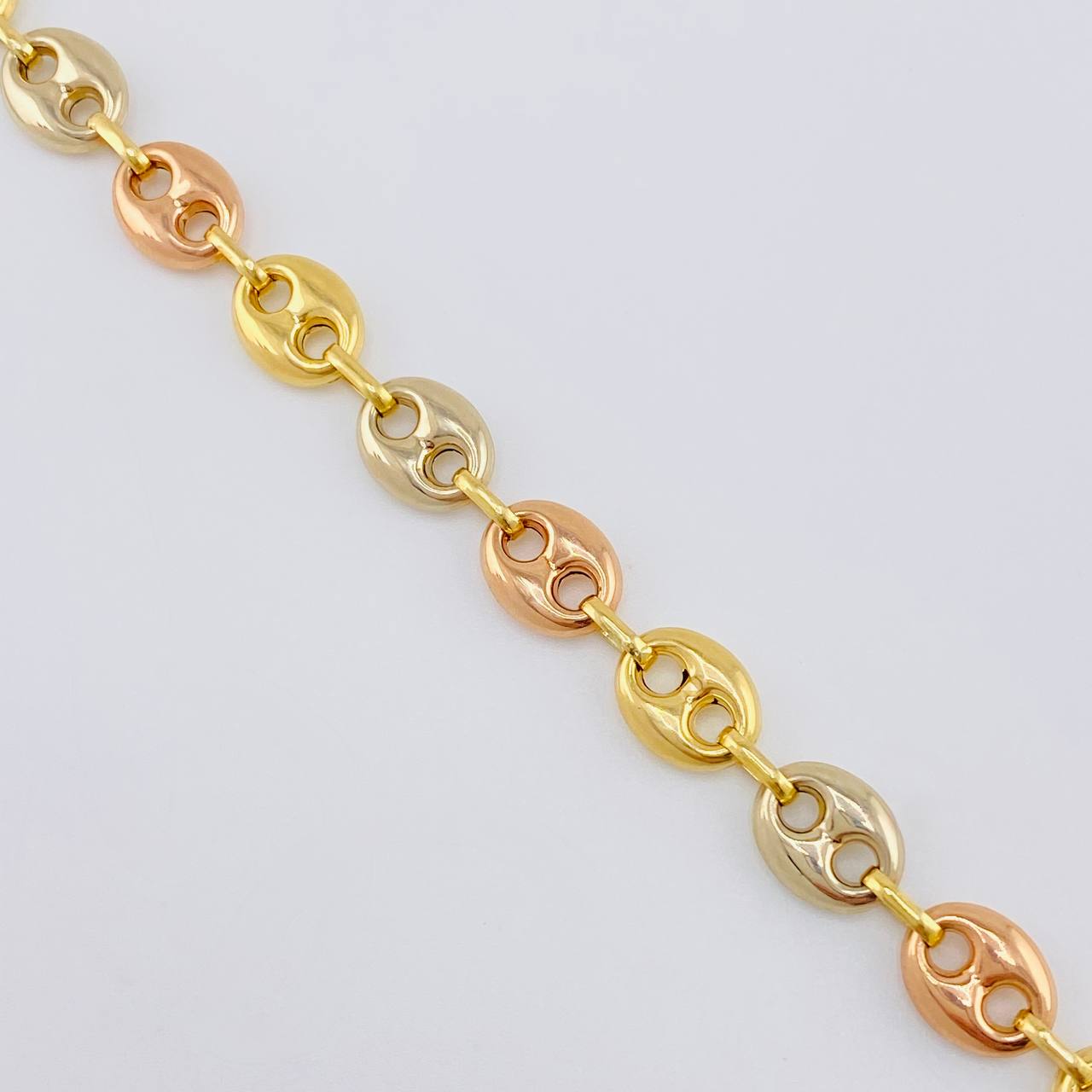Cadena Gc 17.45 g / 51 cm / 8.1 mm Tres Oros 18K