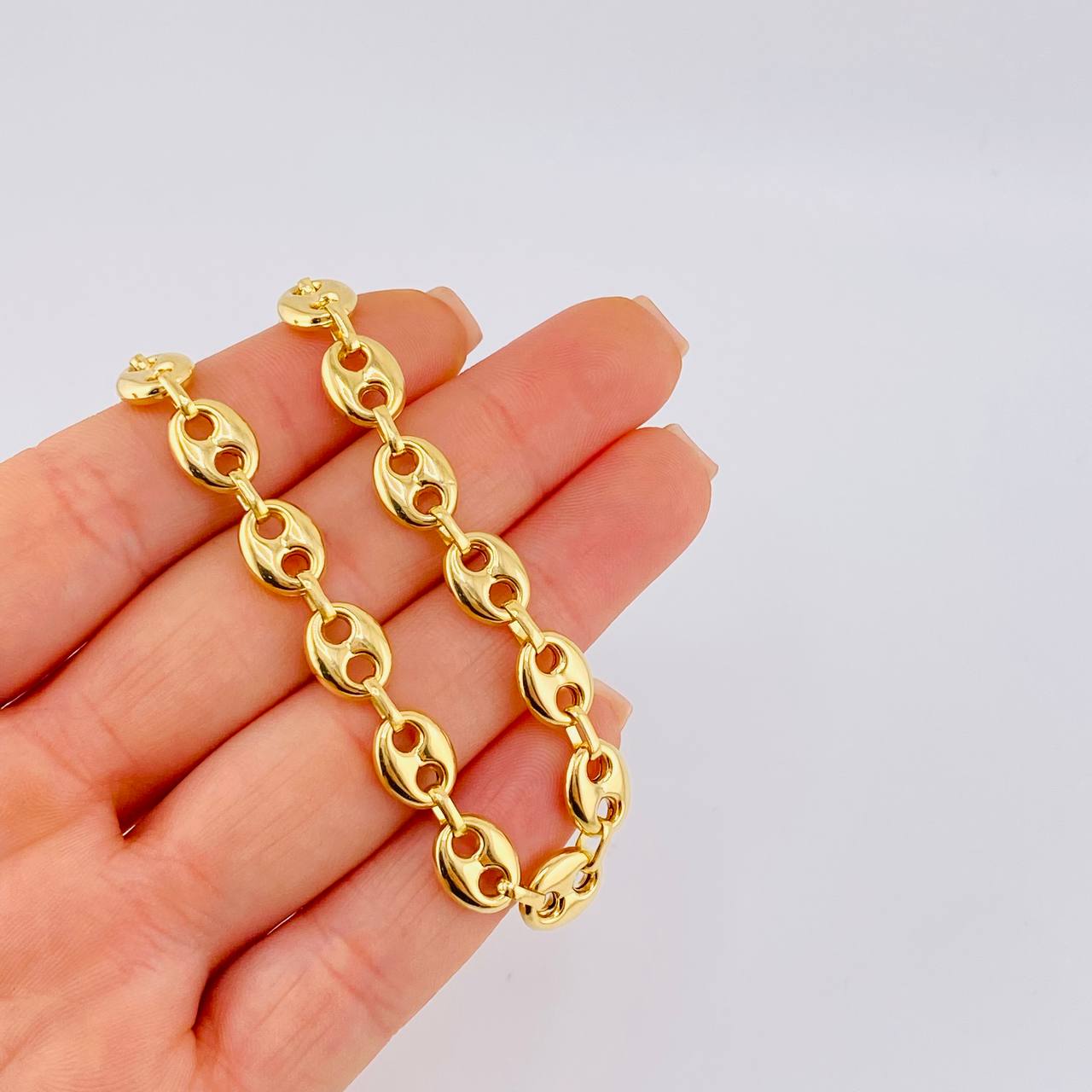 Cadena Gc 17.65 g / 52 cm / 8.1 mm Oro Amarillo 18K