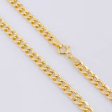 Cadena Cubana 9.15 g / 71 cm / 4.2 mm Oro Amarillo 18K