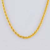 Cadena Lazo 4.5g / 50cm / 2.73mm Oro Amarillo 18K