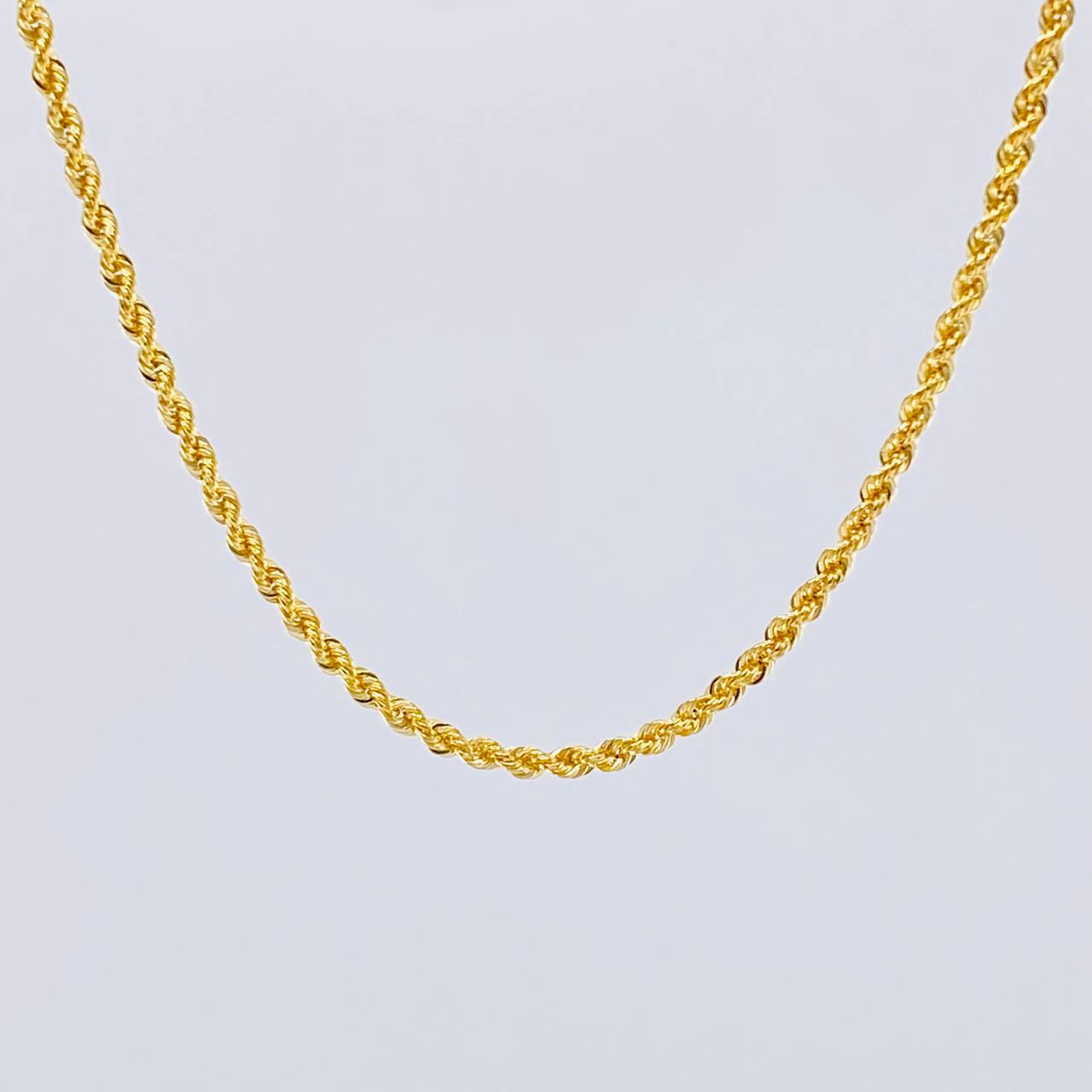 Cadena Lazo 4.5g / 50cm / 2.73mm Oro Amarillo 18K