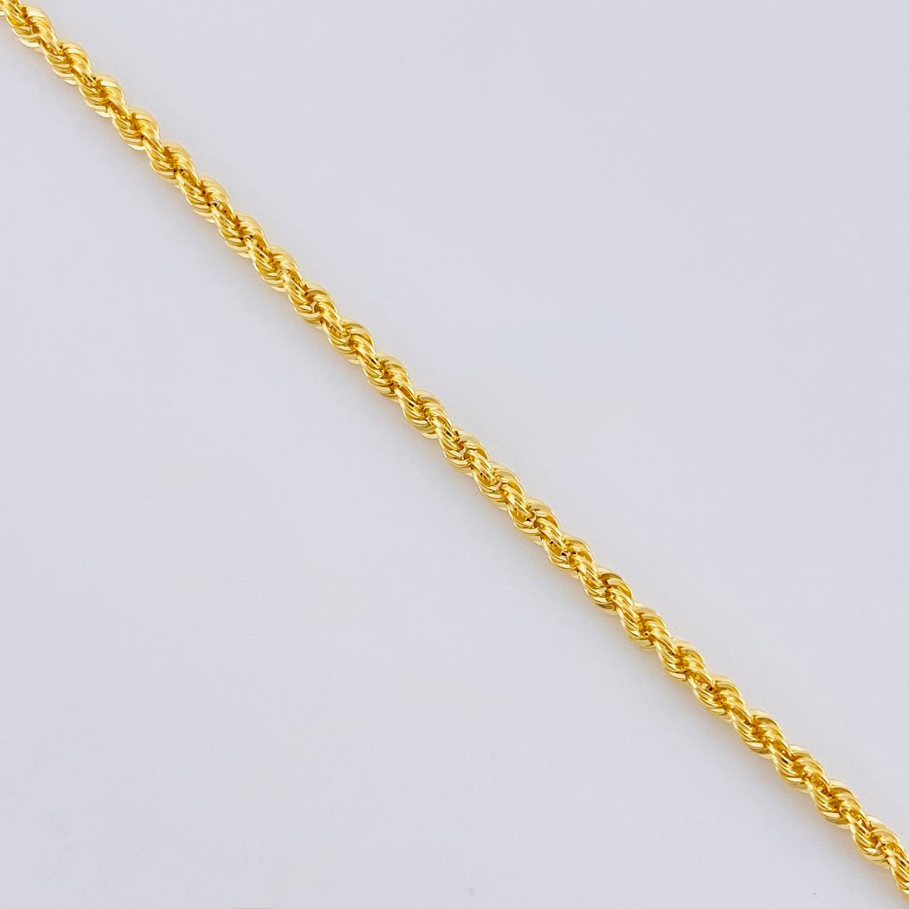 Cadena Lazo 2.85g / 50cm / 2.2mm Oro Amarillo 18K
