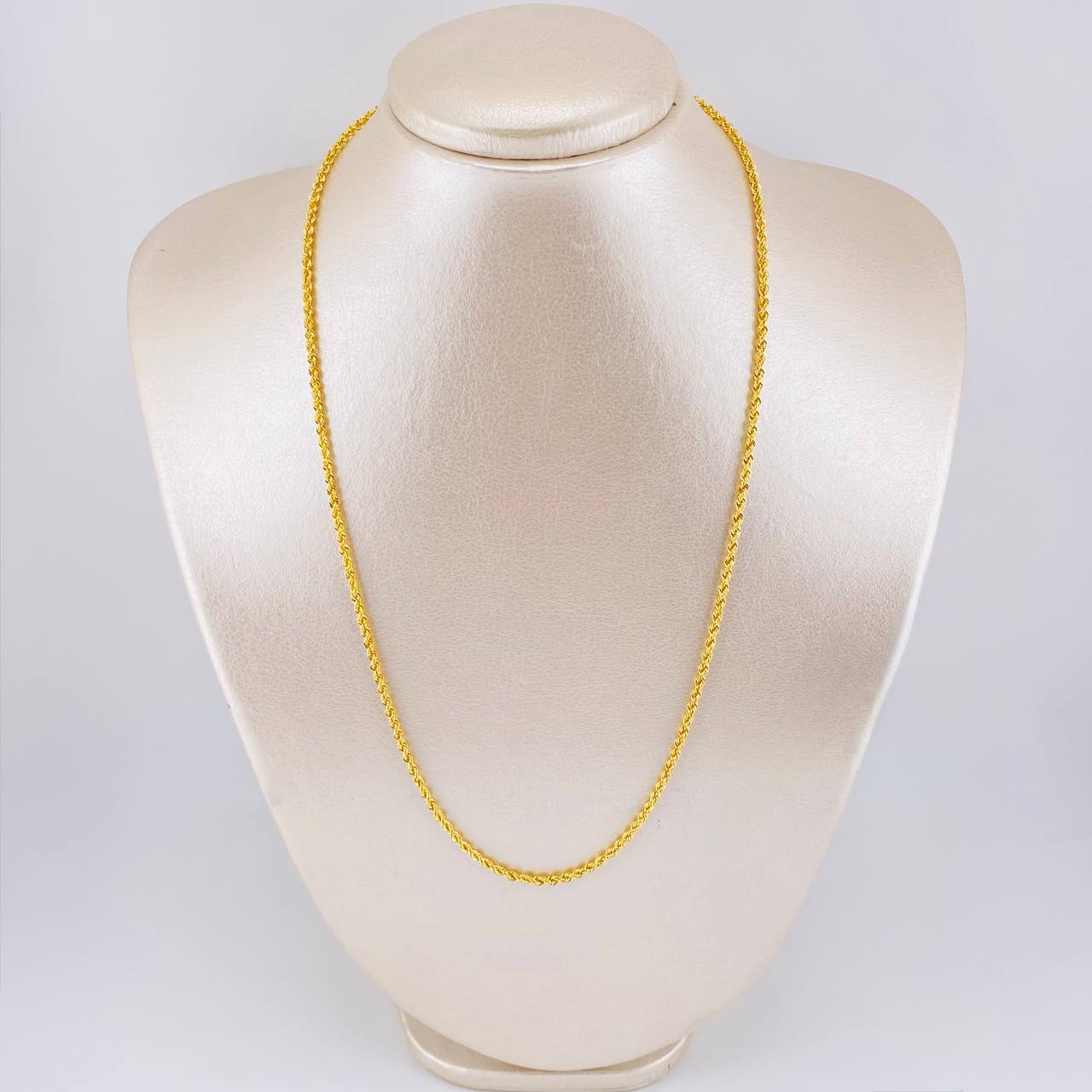 Cadena Lazo 4.5g / 50cm / 2.73mm Oro Amarillo 18K
