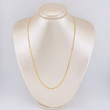 Cadena Escalera Plana 4.1 g / 50 cm / 2.2 mm Oro Amarillo 18K