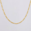 Cadena Figaro 3.05g / 60cm / 2.7mm Oro Amarillo 18K