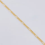 Cadena Figaro 2.8g / 60cm / 2.7mm Oro Amarillo 18K