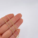 Cadena Figaro 2.8g / 60cm / 2.7mm Oro Amarillo 18K