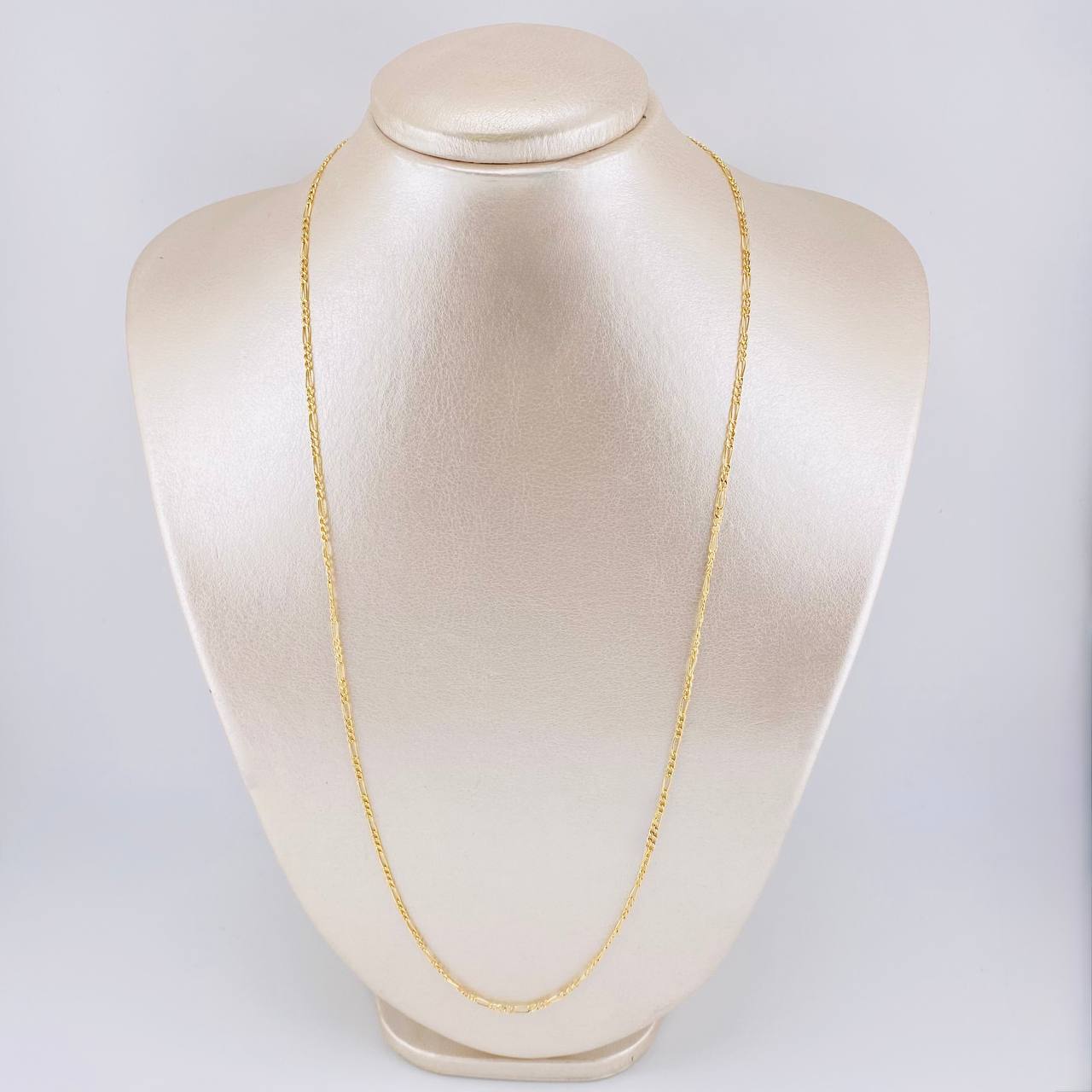 Cadena Figaro 2.6 g / 59.5 cm / 1.9 mm Oro Amarillo 18K