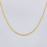 Cadena Escalera Plana 1.75 g / 44.9 cm / 1.4 mm Oro Amarillo 18K