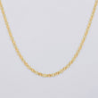 Cadena Escalera Plana Diamantada 2.5 g / 49.9 cm / 2.2 mm Tres Oros 18K
