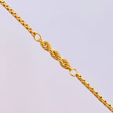 Cadena Lazo Veneciana 5.4 g / 45.2 cm / 1.7 mm Oro Amarillo 18K