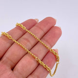 Cadena Lazo Veneciana 5.4 g / 45.2 cm / 1.7 mm Oro Amarillo 18K