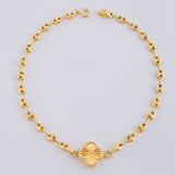 Pulso Gc Herraje Trebol 2.4 g / 18.6 cm / 3.1 mm Oro Amarillo 18K